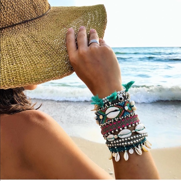 Jewelry - Colorful Shell Anklet